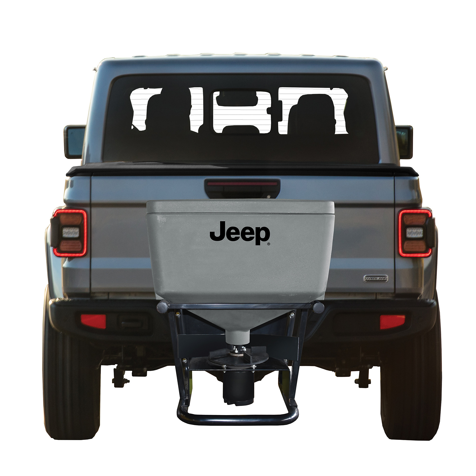 Meyer Products Base Line, BL240 Jeep Salt/Sand Spreader Tailgate Mounted, Load Capacity 240 lb, Max. Spread Width 25 ft, Model# 73110